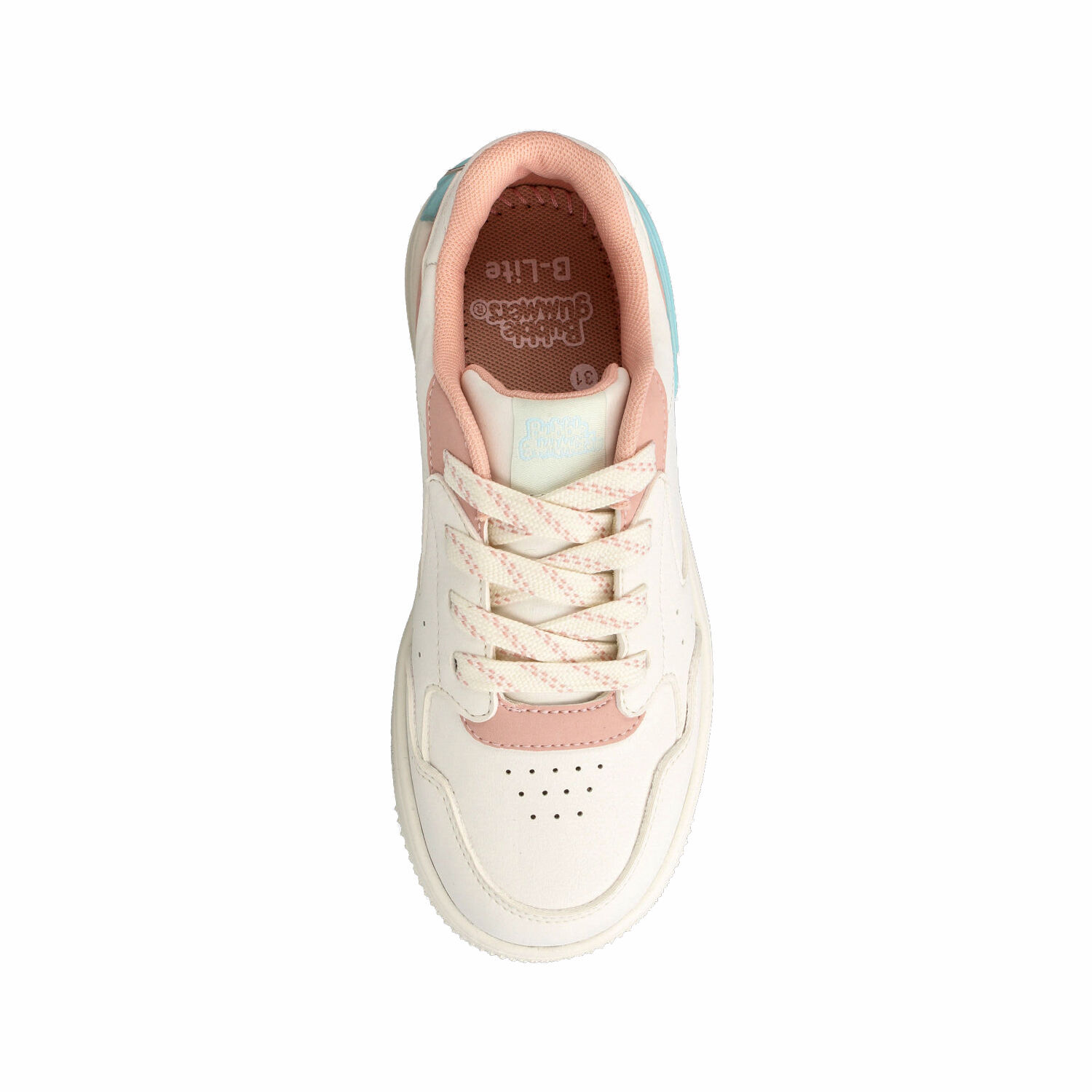 Zapatilla Ni&ntilde;a Bubblegummers Aticuss Blanco - Rosa Claro image number 3.0